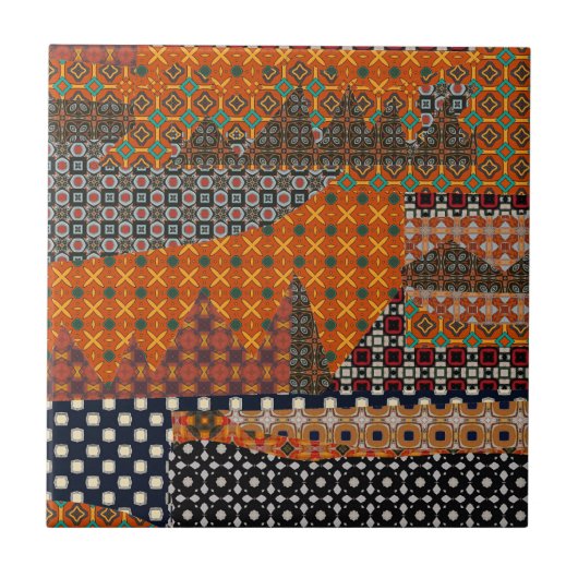 Designer Ceramic Tegel Tegeltje (Voorkant)