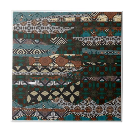 Designer Ceramic Tegel Tegeltje (Voorkant)