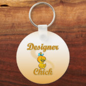 Designer Chick Sleutelhanger (Voorkant)