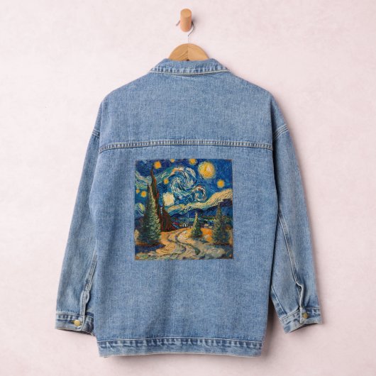 Designer Christmas Denim Jacket (Hangar)