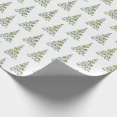 Designer Christmas Wrapping Paper Kerstboom Cadeaupapier (Hoek)