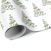 Designer Christmas Wrapping Paper Kerstboom Cadeaupapier (Rol Hoek)