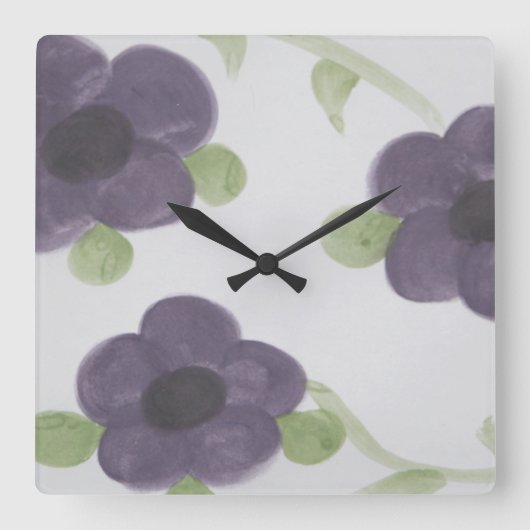 Designer Clock Vierkante Klok (Voorkant)