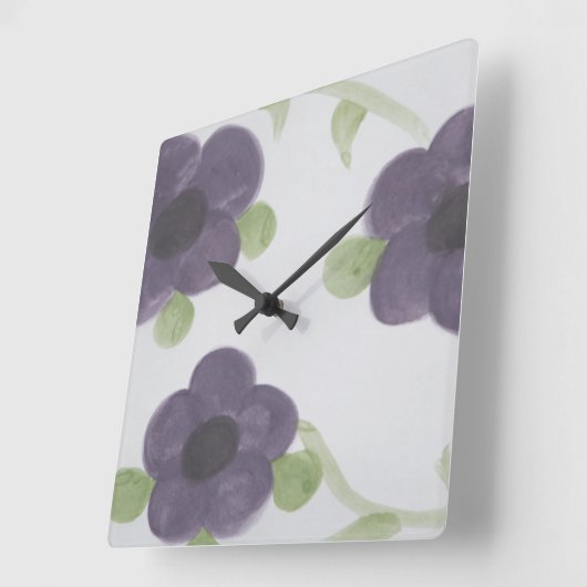 Designer Clock Vierkante Klok (Hoek)