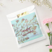 Designer Cookie Favor Bag in Waterverf Bedankzakje (Gezegeld)