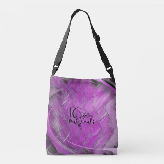 Designer Cross Body Canvas tas (Achterkant)