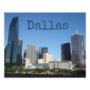 Designer Dallas Texas Foto Afdruk