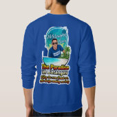 "Designer Daze" Matabungkay Beach Logo Sticker Trui (Achterkant)