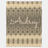 Designer deken voor auto of reizen (Voorkant)