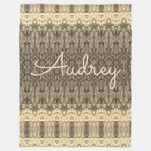 Designer deken voor auto of reizen (Voorkant)