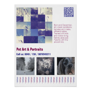 Designer Dog Great Dane Puppy Poster