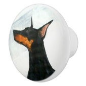 Designer Dog Keramische Knop (Rechts)