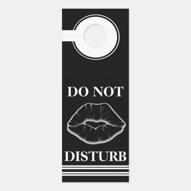 Designer Door Label Deurhanger (Voorkant)