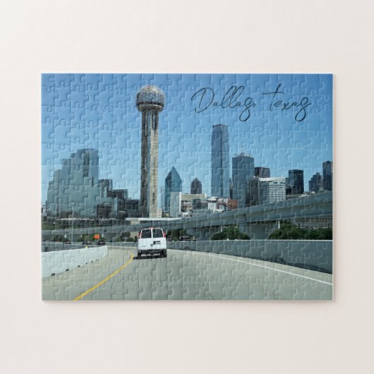 Designer Downtown Dallas Texas Legpuzzel (Horizontaal)