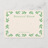 Designer Earring Display Kaart (Voorkant)