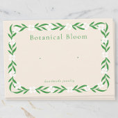 Designer Earring Display Kaart