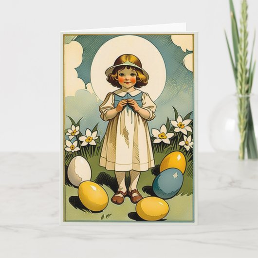 Designer Easter Wenskaart Feestdagen Kaart (Voorkant)