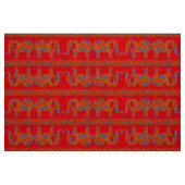 Designer Fabrics - Natural Linen-Elephants Stof (Fat Quarter)