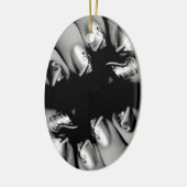 Designer Fingernagels Keramisch Ornament (Links)