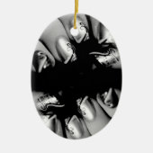 Designer Fingernagels Keramisch Ornament (Voorkant)