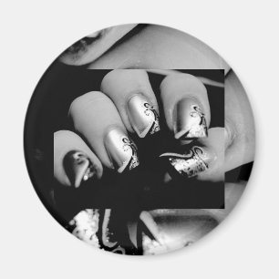 Designer Fingernagels Magneet