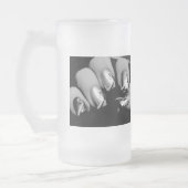 Designer Fingernagels Matglas Bierpul (Links)