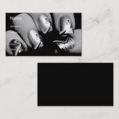 Designer Fingernagels Visitekaartje (Voorkant / Achterkant)