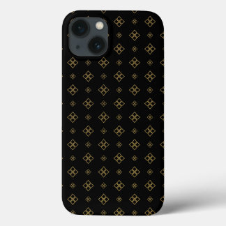 Designer Gold Diamond Pattern Case-Mate iPhone Case