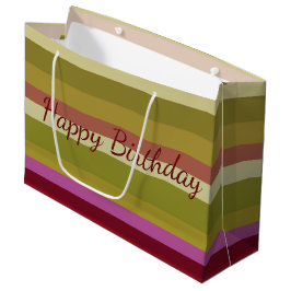 Designer Happy Birthday Gift Bag Groot Cadeauzakje