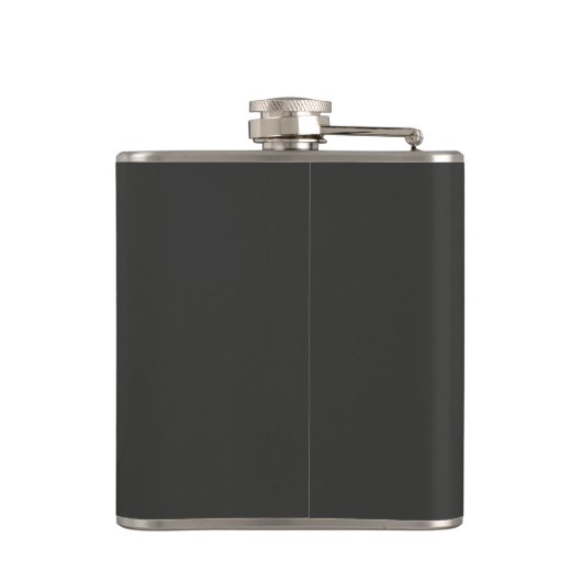 Designer Hip Flask 7 Oz Nutcase - Pager Heupfles (Achterkant)