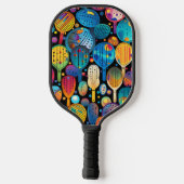 Designer-Hoesje Pickleball Paddle (Achterkant)