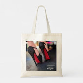 designer Hoge hakken Mode Canvas tas Louboutin (Achterkant)