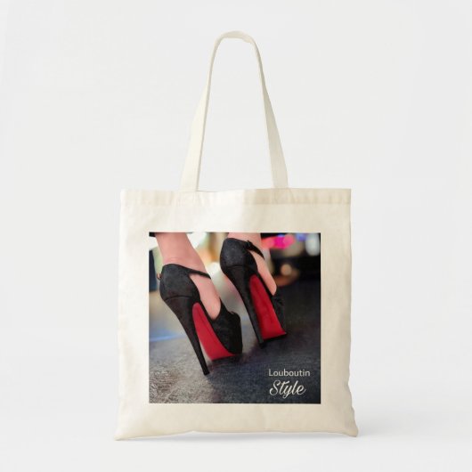designer Hoge hakken Mode Canvas tas Louboutin (Voorkant)