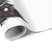 Designer Kerst Patroon Wrapping Papier (Rol Hoek)