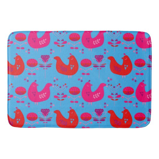 Designer Kitchen Mats met kippen - Home Decor Gift Badmat (Voorkant)