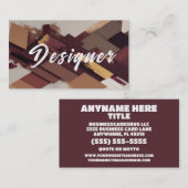 Designer Kleurvoorbeelden Visitekaartje (Voorkant / Achterkant)
