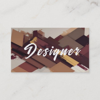 Designer Kleurvoorbeelden Visitekaartje