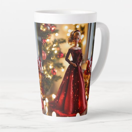 designer koffiemokken latte mok (Rechterhoek)