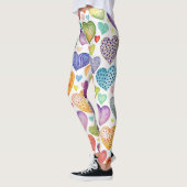 Designer-Leggings mit ausgefallenem Muster  Leggin Leggings (Links)
