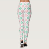 Designer-Leggings mit ausgefallenem Muster  Leggin Leggings (Achterkant)