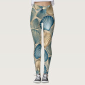 Designer-Leggings mit ausgefallenem Muster  Leggings (Voorkant)
