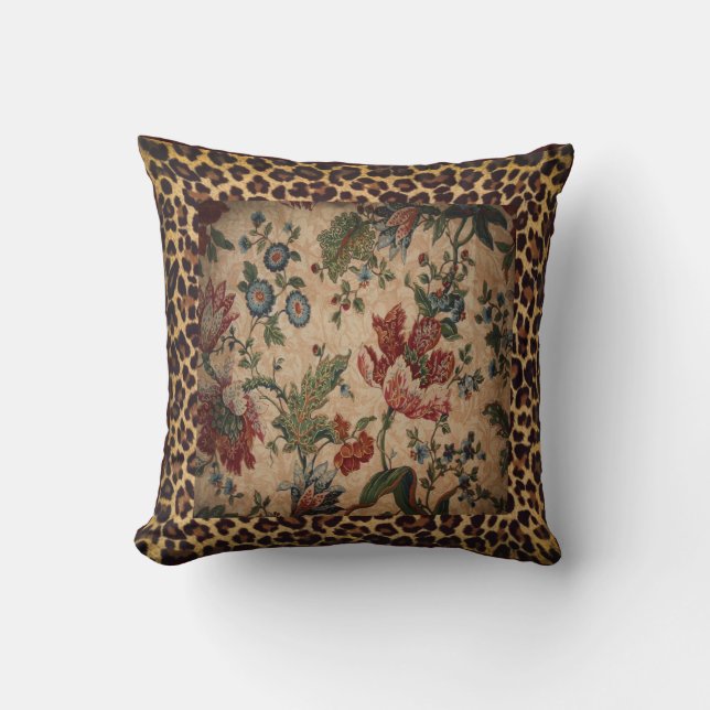 Designer Leopard Pillow Kussen (Voorkant)