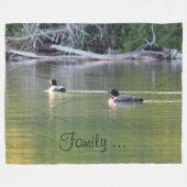 Designer Loon Fleece Deken (Voorkant (Horizontaal))