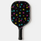 Designer Mini Handbags Pickleball Paddle (Achterkant)