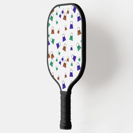 Designer Mini koopt Pickleball Paddle (Links)