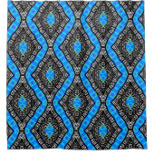 designer modderdoek douchegordijn (Voorkant)