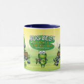 Designer Mug with frog characters design Mok (Midden)