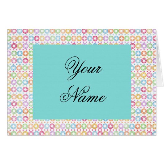 Designer Note Cards Sjabloon (Voorkant Horizontaal)