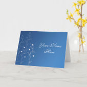 Designer Note Kaart Sjabloon (Gele Bloem)