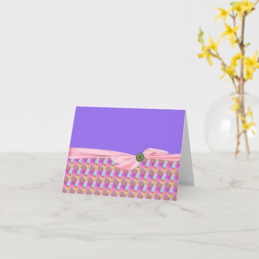 Designer Note-kaarten Kaart (Gele Bloem)